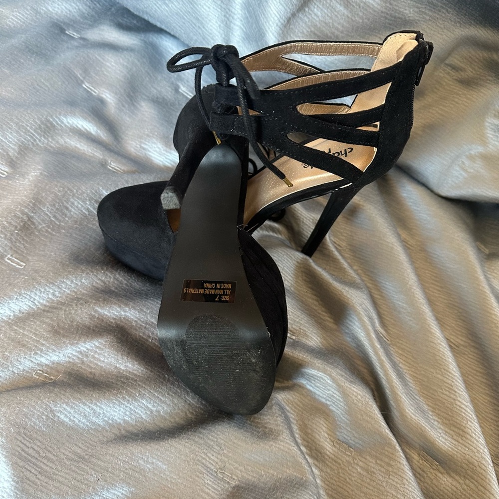 Charlotte Russe - Black Platform Heel - Size 7 - Picture 4 of 7